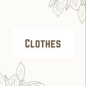 Clothes for Sales!